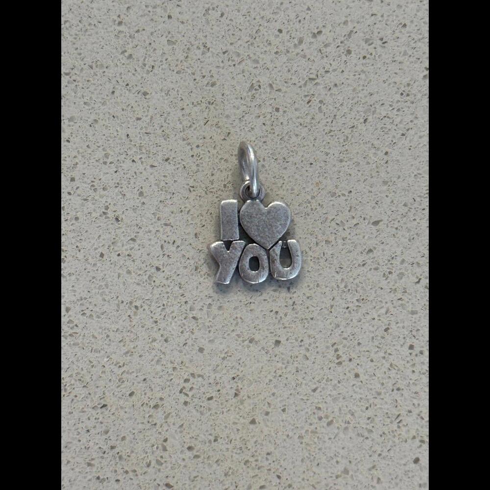 James Avery I Love You Sterling Silver Charm